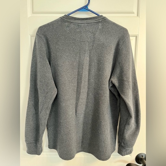 100% Cotton Grey  Longsleeve - Picture 2 of 3